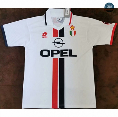 Cfb3 Camiseta Retro 1995-97 AC Milan 2ª Equipación