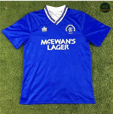 Cfb3 Camisetas Retro 1990-92 Rangers Equipación 1ª