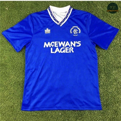 Cfb3 Camisetas Retro 1990-92 Rangers Equipación 1ª