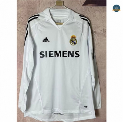 Comprar Cfb3 Camiseta Retro 2005-06 Real Madrid 1ª Equipación Manga Larga