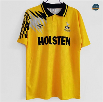 Cfb3 Camisetas Retro 1992 Tottenham Hotspur Amarillo