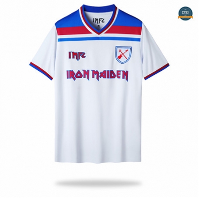Cfb3 Camiseta Retro West Ham x Iron Maiden Equipación C1034