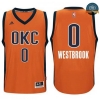cfb3 camisetas Russell Westbrook, OKC Alternate - Sunset