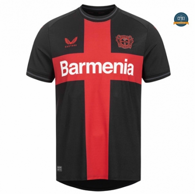 Cfb3 Camiseta Bayer 04 Leverkusen Primera Equipación Negro 2023/2024