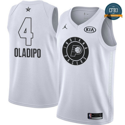 cfb3 camisetas Victor Oladipo - 2018 All-Star Blanco