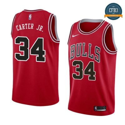 cfb3 camisetas Wendell Carter Jr., Chicago Bulls - Icon