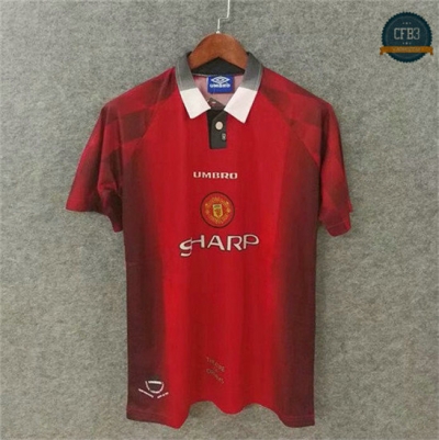 Camisetas 1996 Manchester United 1ª Equipación