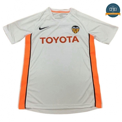 Camisetas 2006 Valencia 1ª Equipación Blanco