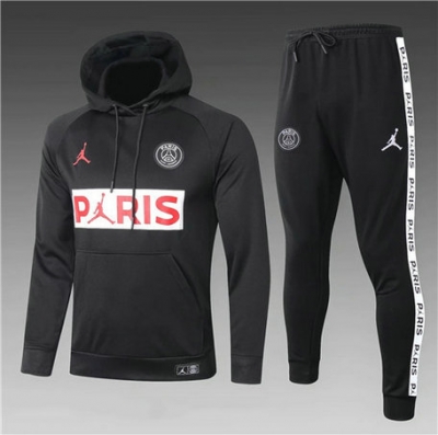 Chandal Niños sudaderas de futbol PARIS PSG Jordan Negro PARIS 2020/2021