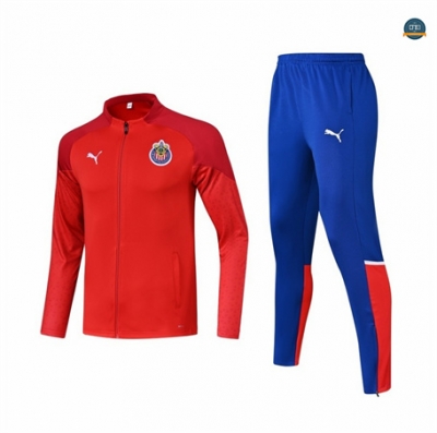 Venta Chaqueta Chándal Fútbol Chivas Equipación rojo 2024/2025