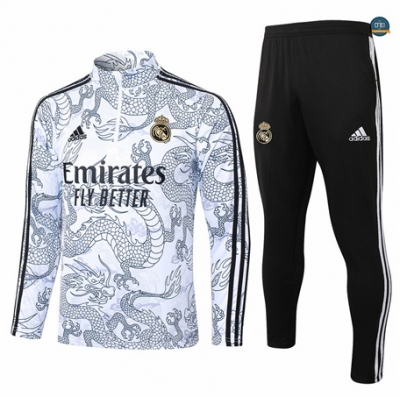 Outlet Chándal Fútbol Real Madrid Equipación Blanco 2024/2025