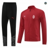 Outlet Chaqueta Chándal Fútbol AC Milan Equipación rojo 2024/2025
