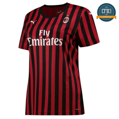 Cfb3 Camisetas AC Milan Mujers 1ª 2019/2020
