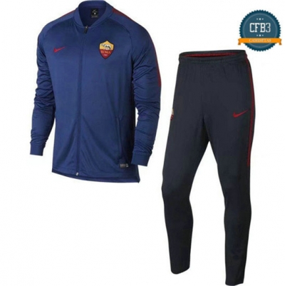 Chaqueta Chándal AS Roma Azul 2018