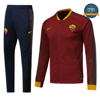 Chaqueta Chándal AS Roma Rojo 2018 Strike Drill