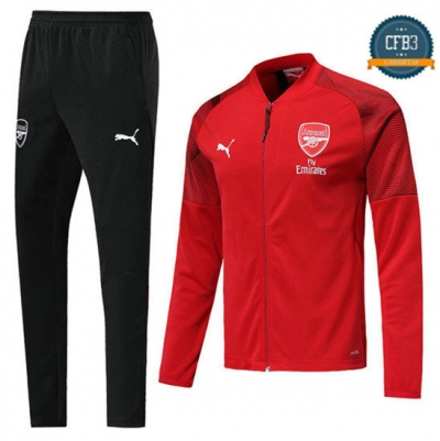 Chaqueta Chándal Arsenal Rojo 2018