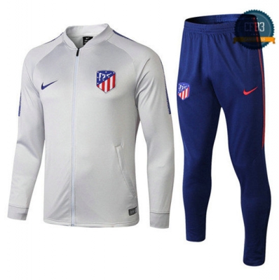 Chaqueta Chándal Atletico Madrid Blanco 2018