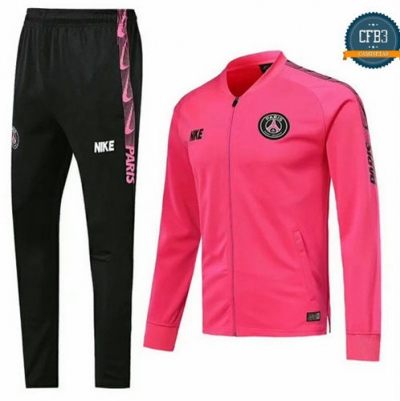 Chaqueta Chándal PSG Rosa Cuello bajo 2018/2019