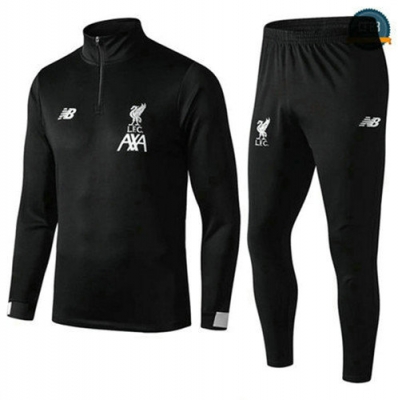 Chándal Liverpool Negro 2019/2020 Cuello Alto