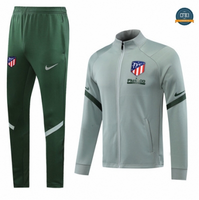 Cfb3 Chaqueta Chándal Atletico Madrid Verde claro 2020/2021