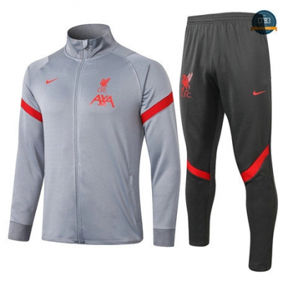 Cfb3 Chaqueta Chandal Liverpool Equipación Gris claro 2020/2021