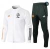 Cfb3 Chaqueta Chandal Niños Manchester United Equipación Blanco 2020/2021