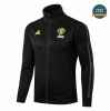 Cfb3 Camisetas Chaqueta Sudadera Manchester United Negro 2019/2020 Cuello alto