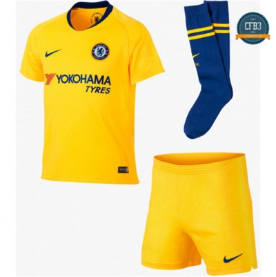 Camiseta Chelsea 2ª Equipación Junior Amarillo 2018