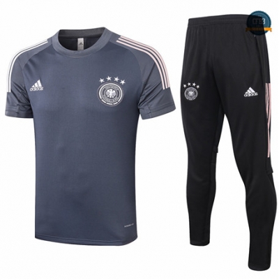 Cfb3 Camiseta Alemania + Pantalones Gris oscuro 2020/2021