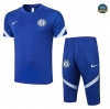 Cfb3 Camiseta Entrenamiento Chelsea + Pantalones 3/4 Azul 2020/2021