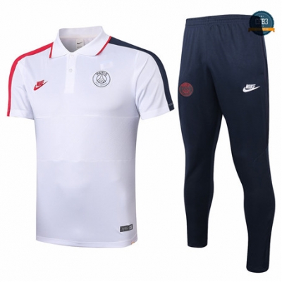 Cfb3 Camiseta PSG POLO + Pantalones Blanco 2020/2021