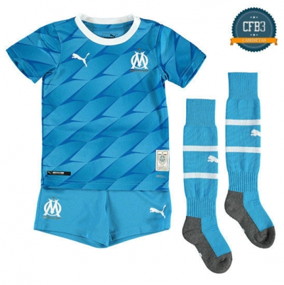 Cfb3 Camisetas Marsella Niños 2ª Azul 2019/2020
