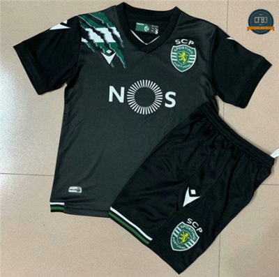 Cfb3 Camisetas Sporting Lisbon Niños 2ª Equipación 2020/2021