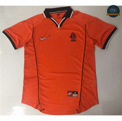 Camiseta 1998-00 Países Bajos 1ª Equipación (Naranja)