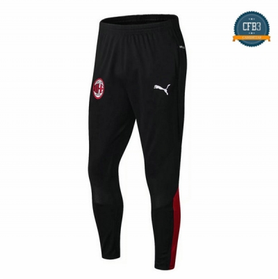 Cfb3 Camisetas Pantalón chándal AC Milan Negro/Rojo 2019/2020