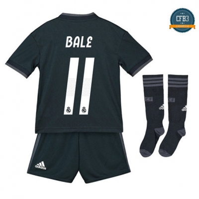 Camiseta Real Madrid 2ª Equipación Niños 11 Bale 2018