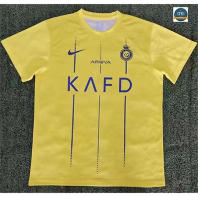 Cfb3 Camiseta Al-Nassr FC 1ª Equipación Amarillo 2023/2024