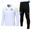 Venta Cfb3 Camiseta Chaqueta Chándal Manchester City Equipación Blanco 2022/2023