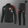 Nuevas Cfb3 Camiseta Chaqueta Chándal Manchester United Equipación Negro 2022/2023