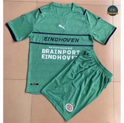 Cfb3 Camiseta PSV Eindhoven Niños Verde 2021/2022