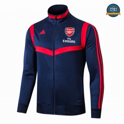 Cfb3 Camisetas D234 Chaqueta Arsenal Azul Oscuro/banda Rojo 2019/2020