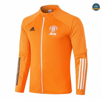 Cfb3 Chaqueta Manchester United Equipación Naranja 2020/2021