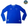 Cfb3 Camisetas Cruzeiro 1ª Equipación Manga Larga Azul 2019/2020