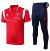 Cfb3 Camisetas D166 Entrenamiento Arsenal Rojo/Azul Oscuro POLO 2019/2020