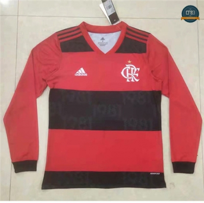 Cfb3 Camiseta Flamengo 1ª Equipación Manga Larga 2021/2022