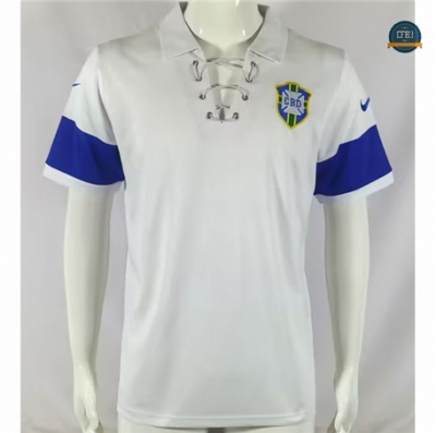 Cfb3 Camiseta Retro 2004 Brasil Equipación Blanco