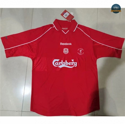 Cfb3 Camiseta Retro 2000-02 Liverpool 1ª Equipación