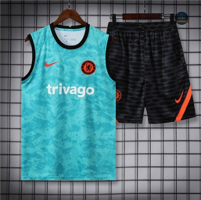 cfb3 camisetas Entrenamiento Chelsea Debardeur + Cortos Equipación 2022/2023 cfb3 085