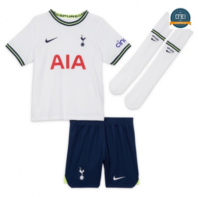 cfb3 camisetas Tottenham Hotspur Niños 1ª Equipación 2022/2023