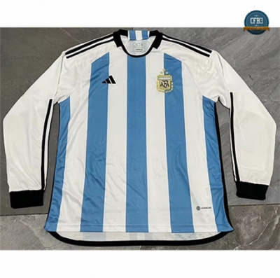 Cfb3 Camiseta Argentina Equipación 3 estrellas Manga larga 2022/2023